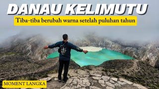 Touring ke danau kelimutu ENDE FLORES‼️ Banyak wisatawan datang untuk melihat danau berubah warna