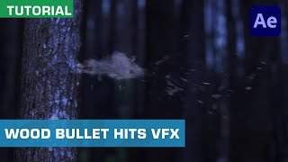 How To Composite Wood Bullet Hits | After Effects Tutorial