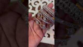 American Diamond Bangles 💞#shorts #ytshorts #bangles