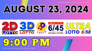 Lotto Result August 23, 2024 | FULL LIST OF PCSO RESULT