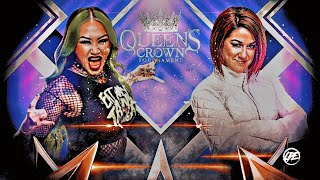 CJ:QUEENS CROWN TOURNAMENT FINAL SHOTZI VS BAYLEY