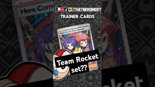 No Team Rocket set coming?? #pokemontcg