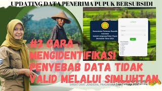 Cara Mengidentifikasi Penyebab Data Tidak Valid Melalui Simluhtan