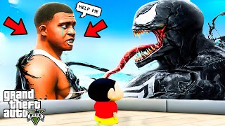 GTA 5 : FRANKLIN Becomes GOD VENOM | Shinchan Saves City in GTA 5 Tamil !