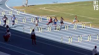 Bahamas U17 100M Hurdles Girls Finals Carifta Trials and National High School Championships