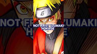 Naruto Is Not Frist Uzumaki Hokage #shorts#anime#naruto