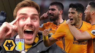 RAUL & RUBEN SMASH VILLA! Wolves Vs Aston Villa 2-1 Matchday Vlog