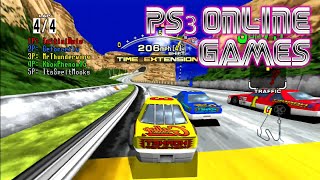 Daytona USA - 5P Online (PS3) Advanced Mirrored (Yellow P3 Car)