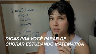 como eu deixei de ser horrível em matemática