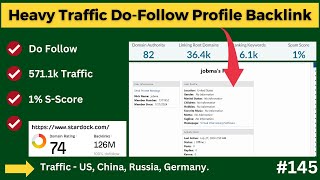 Drive Do Follow & Heavy Traffic From This Profile Creation Site | How to Get Do-Follow Backlink