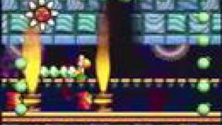 Yoshi's Story 6-4 Magma Castle All Melons