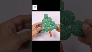 DIY Christmas tree decoration #art #youtubeshorts #Christmas #decoration