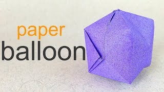 How to make a Paper balloon / water bomb origami for beginners  for children / for  kids