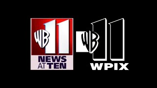 WB 11 News at Ten Newscast Tonight on The WB 11 WPIX (August 10,1999)