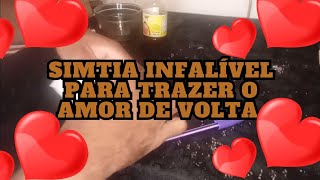 Simpatia infalivel para trazer o amor de volta funciona mesmo @PaiLucasDeOxossi