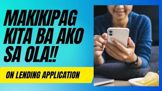 OLA MAKIKIPAG KITA!! #online #loans #shark