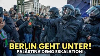 Eskalation in Berlin! 😱🔥 Schlägerei auf Arabischen Demo! 🤯