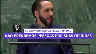 PRESIDENTE DE EL SALVADOR MANDA RECADO A LULA