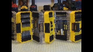 DEWALT Screw driver bits in TOUGH CASE for T STACK