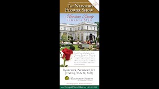 Memories of The 2015 Newport Flower Show -- American Beauty