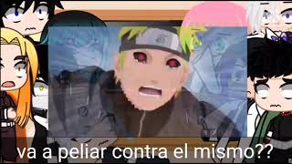 los pilares reaccionan a Naruto villano (primer video)