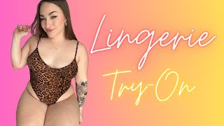 LINGERIE TRY ON!