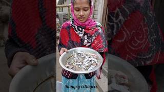 chote machli ki safai asani se #fishcooking #shorts