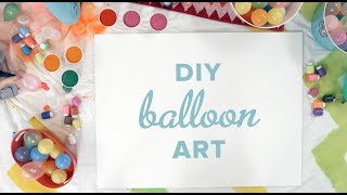 How to Make Balloon Art