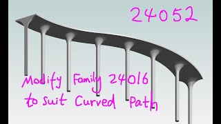 24052 - Modify Family From 24016 to Suit Curved Path