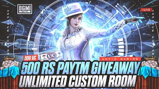 BGMI Live Custom Room | New Rp is here | Uc And Paytm Cash Giveaway BGMI Live UnTic Gaming