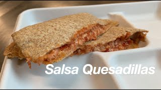 Salsa Quesadillas (School Food Service Recipe)