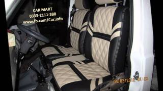 Suzuki Hi Roof Custom seat covers by CAR MART Car Interior Designers Karachi