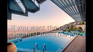 If You Want the Pool, You First Need the Jobs | Video Jobs from TheVJ.com