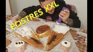 RETO EXTREMO DE POSTRES!! POSTRES XL |  DULCES GIGANTES |  GIANT DESSERT #foodchallenge #dessert