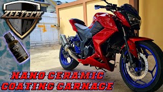 Ceramic Coating Zeetech Kawasaki Z250Fi Episode 2