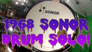 Aaron Edgar Drum Solo : 1968 Sonor Teardrop