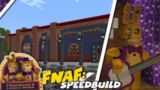 Fredbear's Family Diner Speedbuild/Tour + Download ||Minecraft Timelapse||