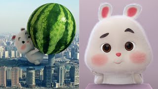 Thỏ Mập Siêu Cute 🐰🐰 || Super Cute Fat Rabbit #220 || Nhật Lê Anime -1