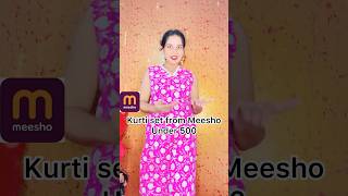 Meesho Kurti set under  Rs. 500/- || Best and Cheapest kurti set with Duppata #chicwithshiwi