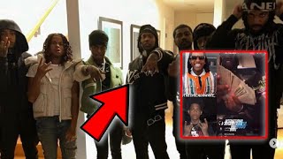 Lil Durk Hanging with YFG Fatso and Goons at the Trap