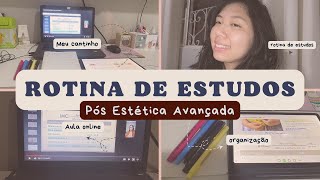 ROTINA DE ESTUDOS - Pós Estética Avançada | Hi Lelê