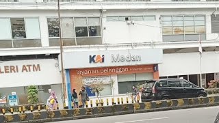 Stasion Kereta Api Kota Medan. Hari Raya Ke-2 (03 Mei 2022)