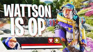 WATTSON IS OP!!! - Apex Legends Dropped Worlds Edge!!!