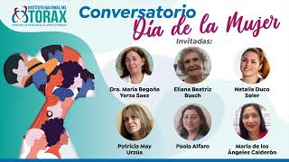 Conversatorio Día Internacional de la Mujer en el Instituto Nacional del Tórax