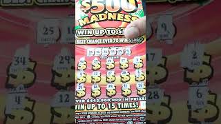 $500 Madness lunch break scratch!!🤑🤑🤑