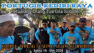 KUMPUL BARENG SESEPUH VESPA KEDIRI"RAYA || PEMBUBARAN PANITIA PORTUGIS KEDIRI"RAYA #shorts #short