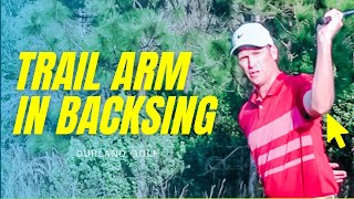 GOLF TIP | How To Use The TRAIL ARM IN The BACKSWING