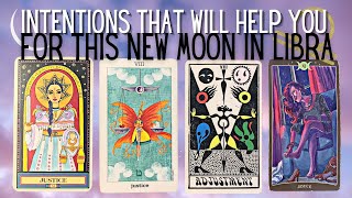 Setting THESE Intentions Will Help YOU During THIS New Moon In LIBRA 📝⚖️💫 | 🔮Pick A Card🔮