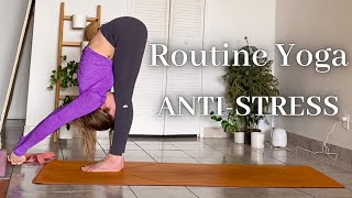 Routine Yoga ANTI-STRESS- TOUS NIVEAUX!