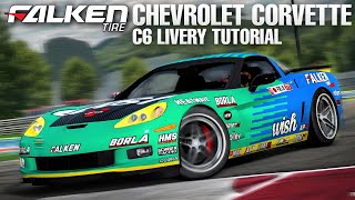 Matt Field's Falken Chevrolet Corvette C6 Livery | Car Parking Multiplayer